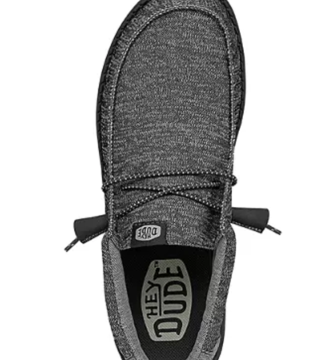 Hey Dude Wally Sport Knit Dark Grey