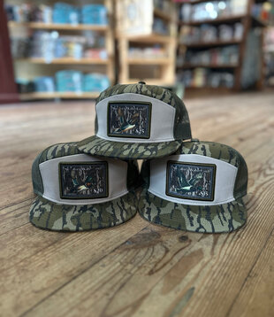 AIX Migratory Waterfowl Duck Stamp Bottomland 7 Panel Hat