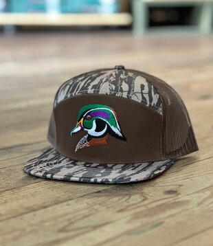 AIX Wood Duck Vintage Timber 7 Panel Hat