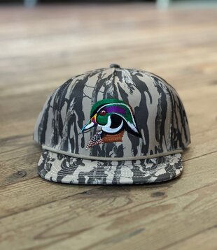 AIX Vintage Timber Wood Duck Rope Hat