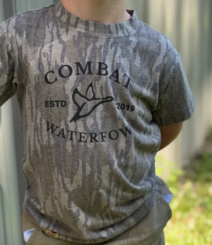 Toddler Mossy Oak Bottomland Washed Out Vintage Logo Tee