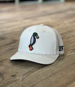 24.7Hunt Off White Duck Trucker