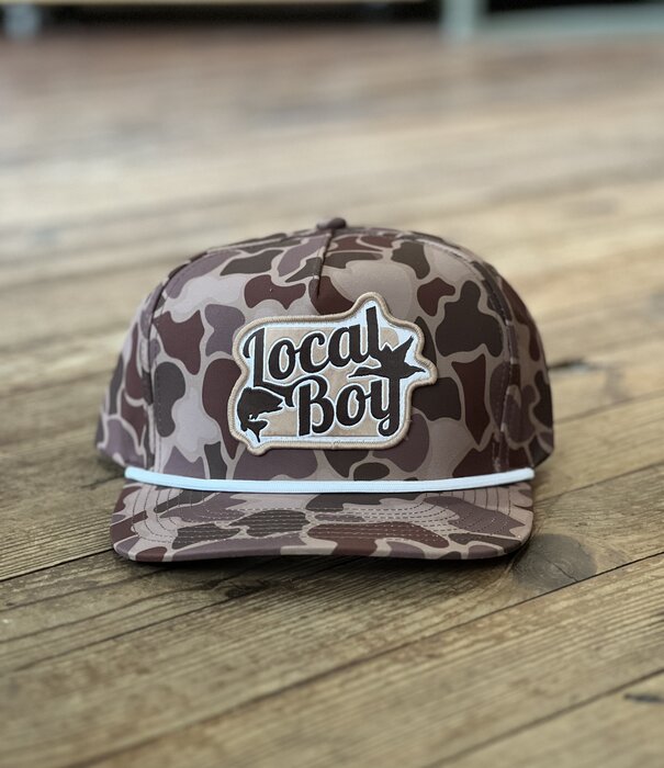 Local Boy Outfitters Local Boy Open Season HC Rope Hat Brown Localflage