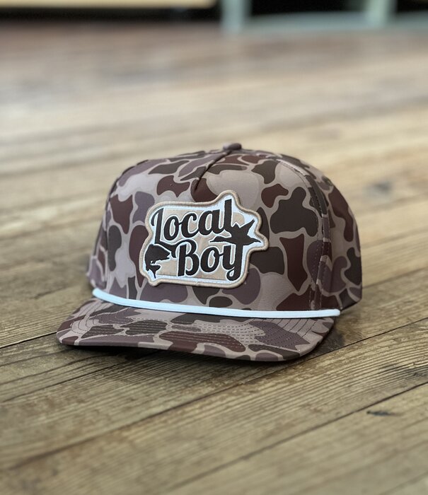 Local Boy Outfitters Local Boy Open Season HC Rope Hat Brown Localflage