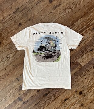 Marshall On Da Course Tee Ivory