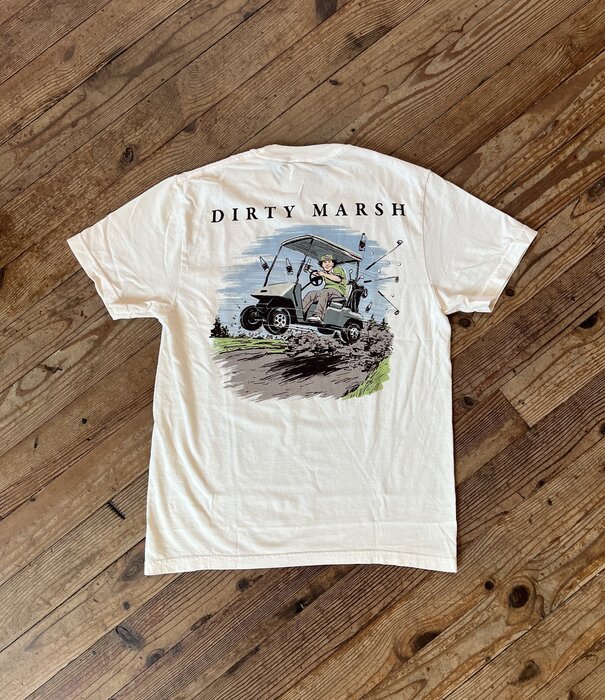Dirty Marsh Marshall On Da Course Tee Ivory