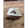 Cream/Brown Pintail Trucker Hat