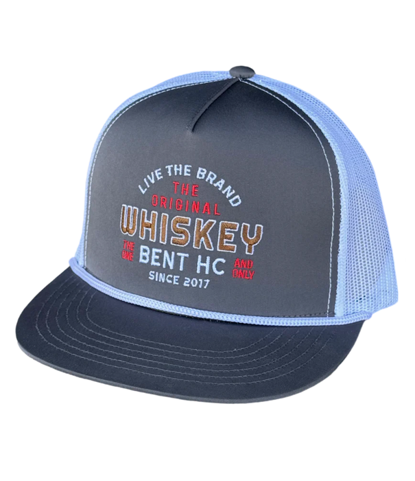 Whiskey Bent Hats WB The Straight Hat Gunmetal