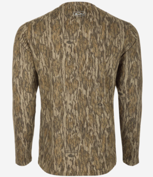 Youth EST Camo Performance Crew L/S Bottomland