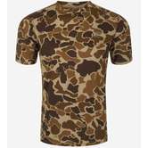 Youth EST Camo Performance Crew S/S Old School