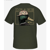 Youth Back Cap Mallard S/S Tee Graphite Heather
