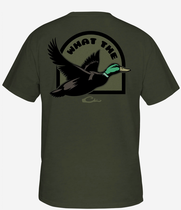 Drake What the Duck S/S Tee Deep Depth Dark Heather