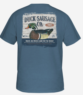 Duck Sausage S/S Tee Blue Shadow
