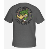 Duck Around S/S Tee Graphite Heather