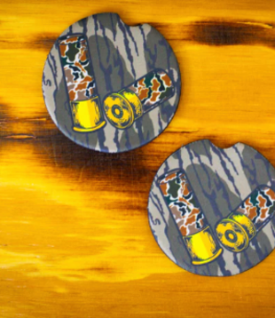 Scent South Shotgun Shells Car Coaster Lowland