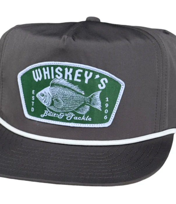 Whiskey Bent Hats WB Bait & Tackle Hat Grey
