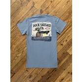 Duck Sausage S/S Tee Blue Shadow