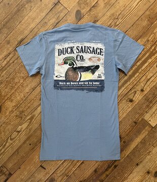 Duck Sausage S/S Tee Blue Shadow