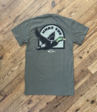 What the Duck S/S Tee Deep Depth Dark Heather
