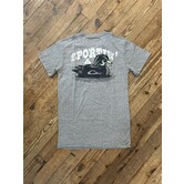 Sportin a Woodie S/S Tee Graphite Heather