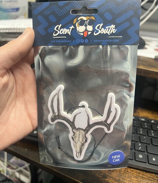 Scent South Deer Skull - Air Freshener