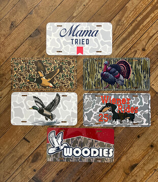 Scent South License Plate