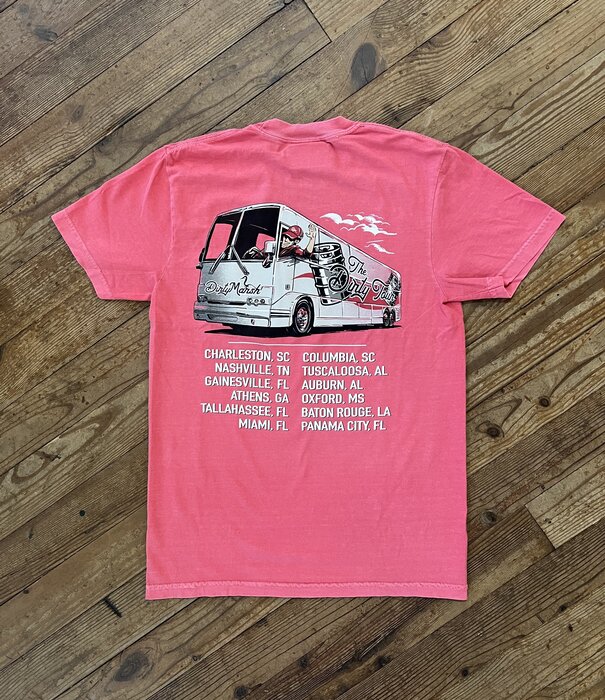 Dirty Marsh The Dirty Marsh  Tour Tee Watermelon