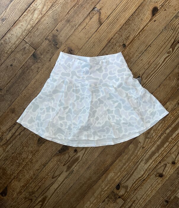 Combat Waterfowl Women's EXCLUSIVE Front Line Committed Old School  Camo Skort