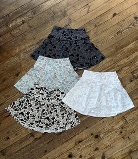 Women's EXCLUSIVE Front Line Committed Camo Skort