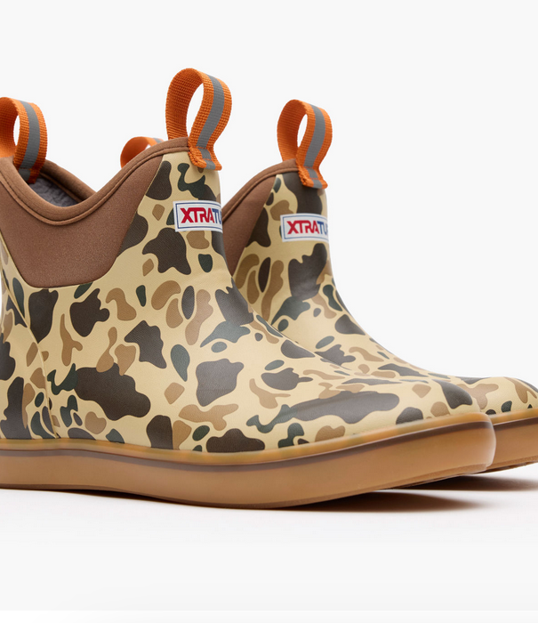 XTRATUF XTRATUFF Women's 6 Inch Ankle Deck Boot Duck Camo