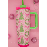 Simply Southern 40oz Holiday Tumbler Greenery
