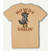 Howdy Darlin Raccoon S/S Tee Khaki