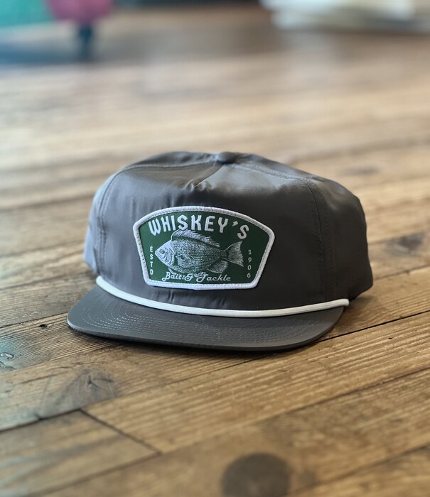 Whiskey Bent Hats WB Bait & Tackle Hat Grey