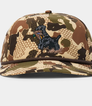 Duck Camp Black Lab Hat Wetland