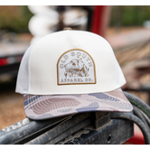Old South Hunting Dog Trucker Creme/Thicket Camo