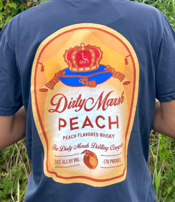 Dirty Marsh The Crown Navy DM Tee