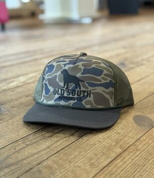 Old South Dog Outline Thicket Camo Hat