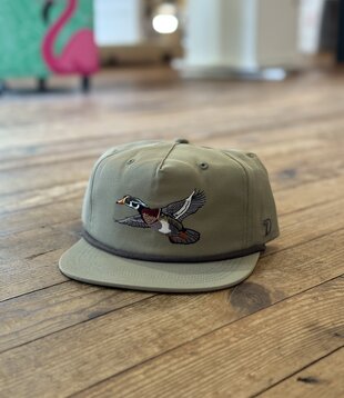 Duck Camp Wood Duck Hat Sagebrush