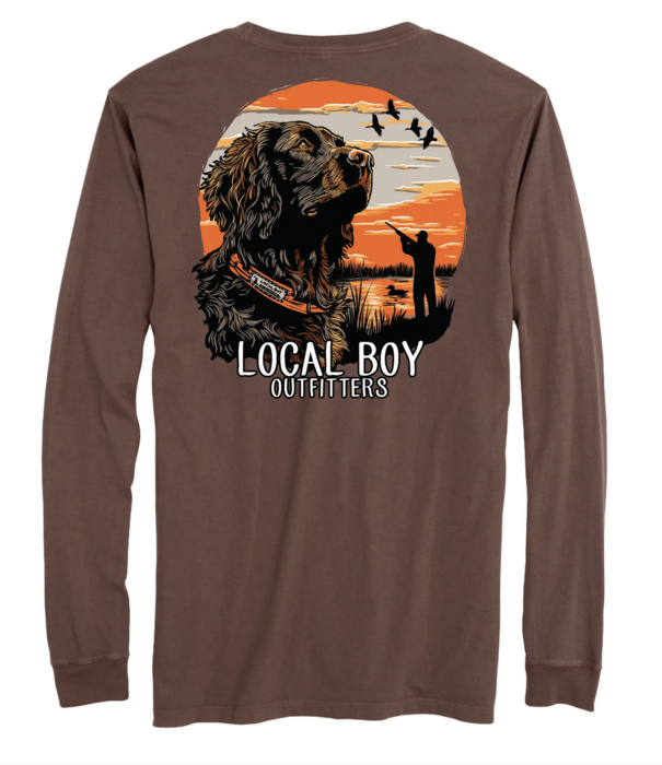 Local Boy Outfitters LBO Boykin Dream L/S Tee Espresso