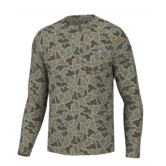 LBO Heather Blend L/S Crew Sand Dog & Moon Camo