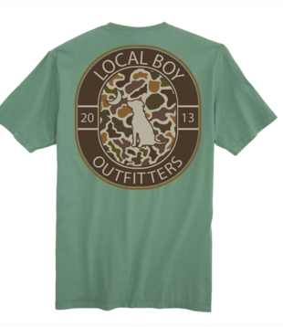 LBO Vintage Crest S/S Tee Light Green