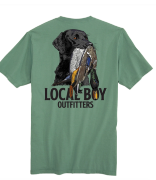 LBO Feathered Fetch S/S Tee Light Green