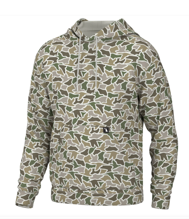Local Boy Outfitters LBO Youth Hilltop Hoodie Duck Camo