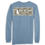 LBO Youth Sand Dog & Moon Camo Plate L/S Tee Slate