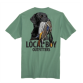 LBO Youth Feathered Fetch S/S Tee Light Green