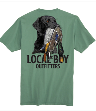 LBO Youth Feathered Fetch S/S Tee Light Green