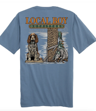 LOB Youth Spaniel Stand S/S Tee Slate