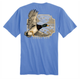 LBO Youth Greenhead Flight S/S Tee Marina