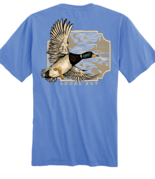 LBO Youth Greenhead Flight S/S Tee Marina