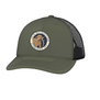 Local Boy Antler Retrieve Trucker Hat Loden/Black